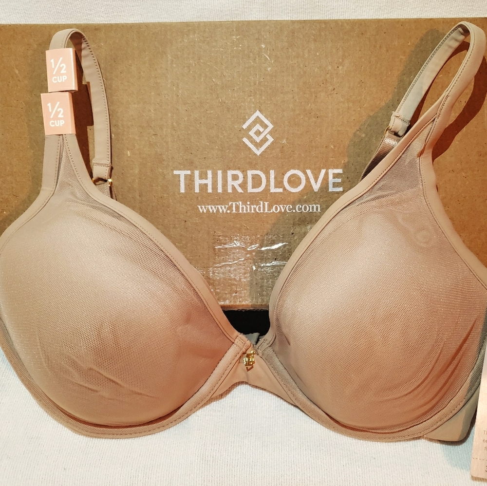 Third Love Classic Contour Plunge; 32D 1/2 - NWT
